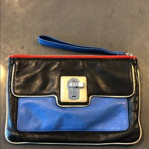 Juicy couture color block wristlet